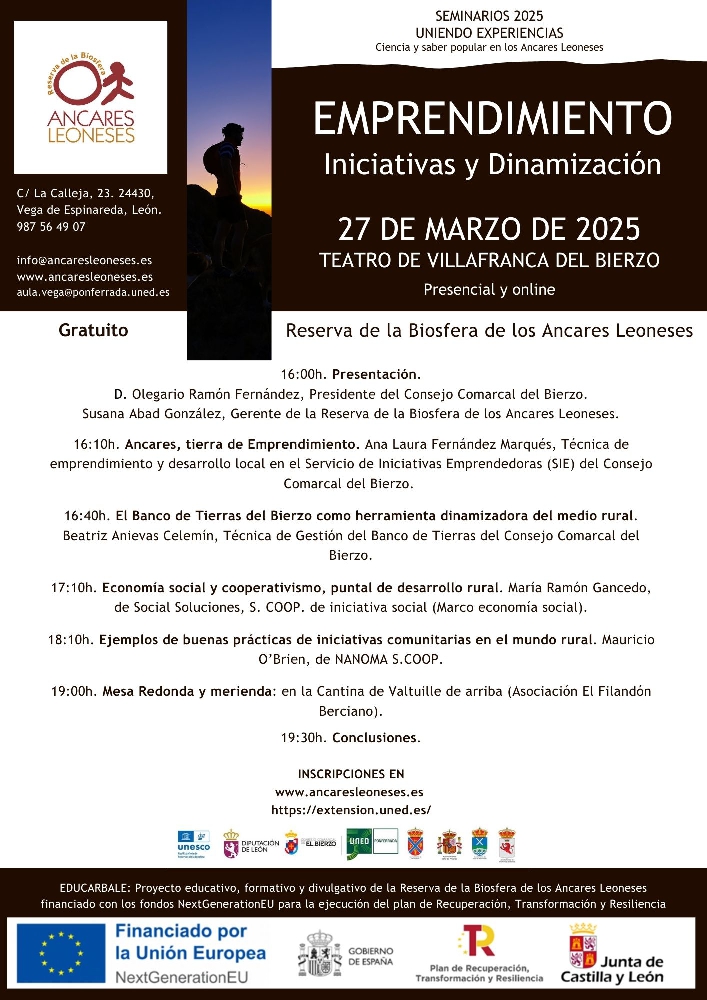 Foto de Seminario Uniendo Experiencias de la Reserva de la Biosfera Ancares Leoneses